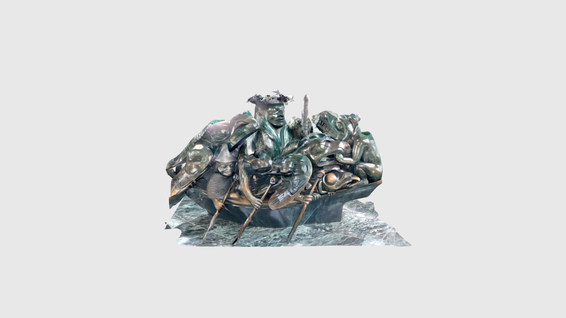 Spirit of Haida Gwaii, The Jade Canoe, Bill Rei…