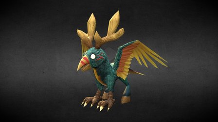 Cenarion Hippogryph Hatchling 3D Model