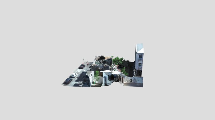 Crédit Foncier de Madagascar - Maillage 3D 3D Model