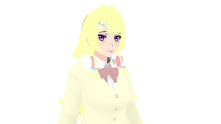 my yellow oc 3D Model