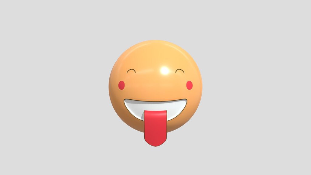 Funny Face With Smiling Eyes