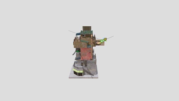 Station 8 3D Model
