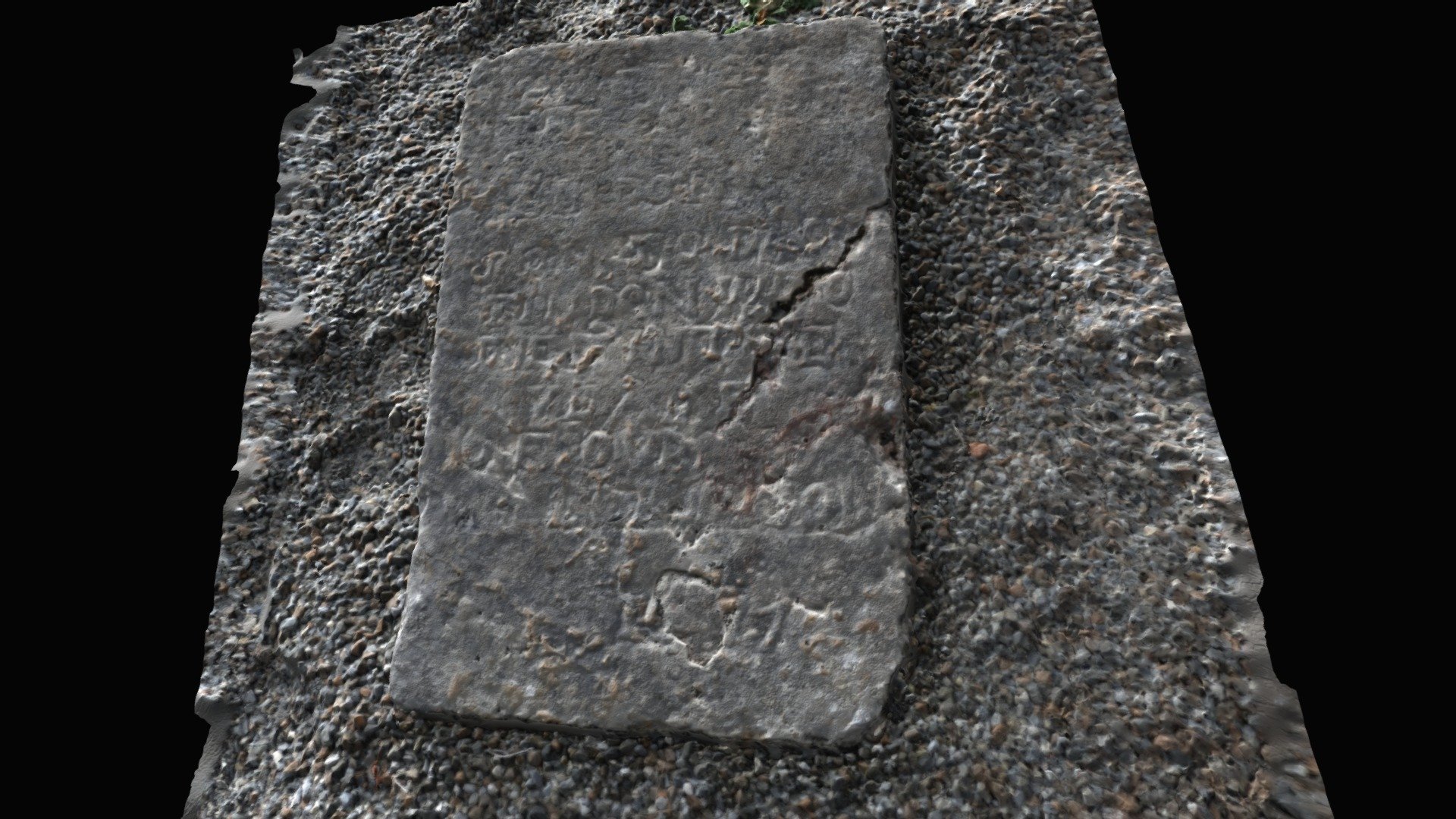 17th Century Graveslab (TN027-003008-)