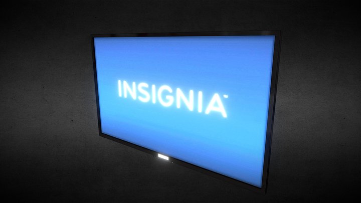 Insignia 55' TV 3D Model