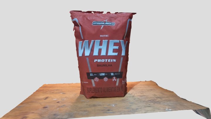 Nutri WHEY (sabor vainilla) – Gratis 3D-model STL