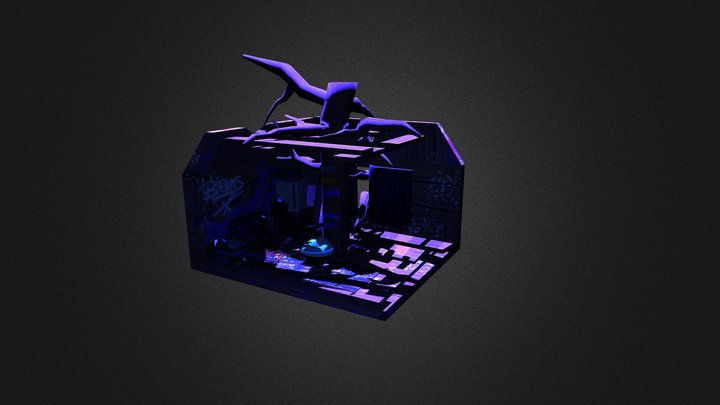 Threehouse Cubicle 3D Model