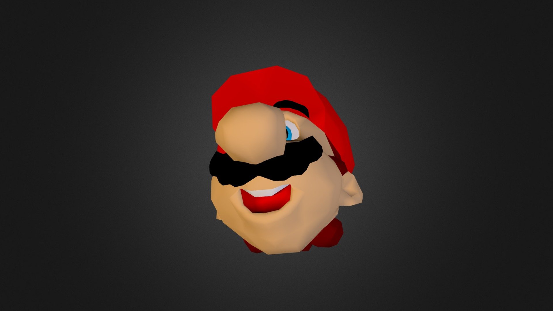 Mario Head - 3D model by frannyw1807 [5ccc7c4] - Sketchfab