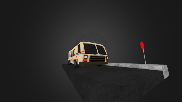 Rust Bucket Ben 10 3D Model
