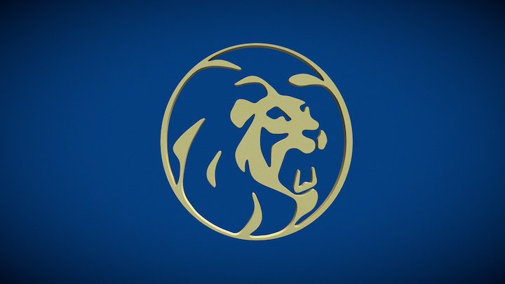 2001 | MGM logo 3D Model