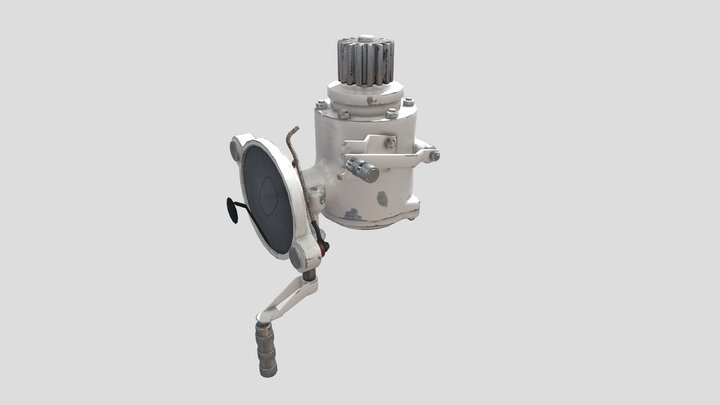 Вертикальное наведение БРМ1К / Vertical aiming 3D Model