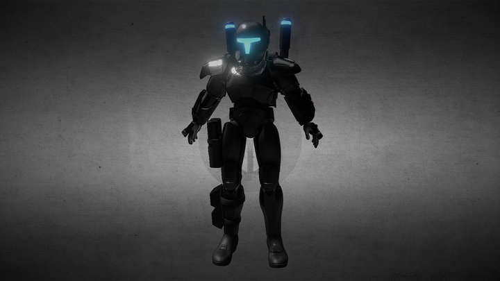 1136 Darman Commando Clone – Gratis 3D-model STL