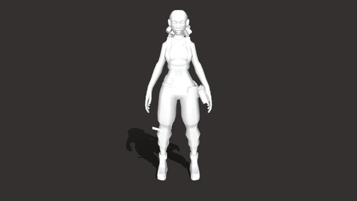 Raze 3D Model