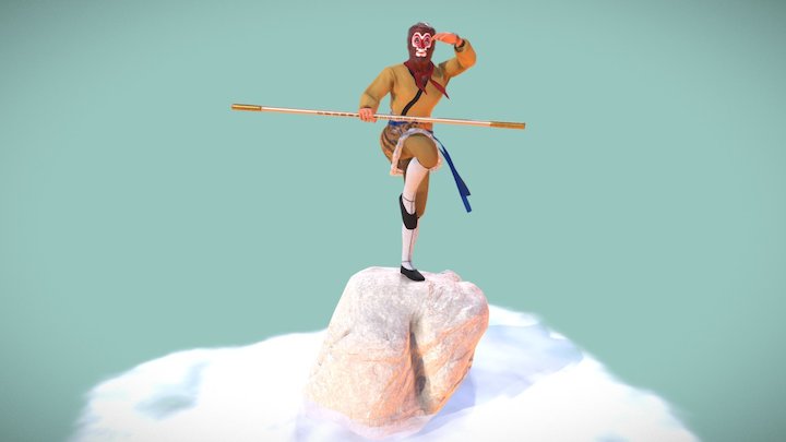 Monkey King 3D Model