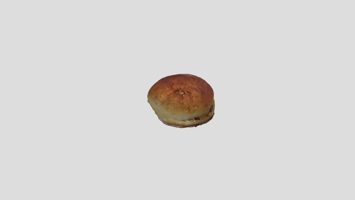 Bread bun photogrammetry 3D Model