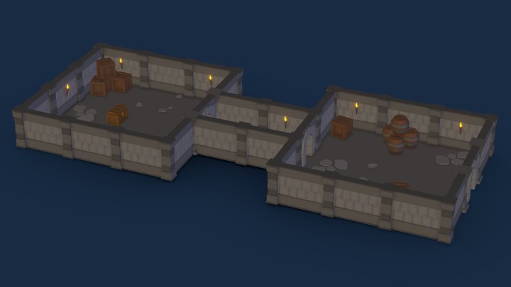 Dungeon 3D Model