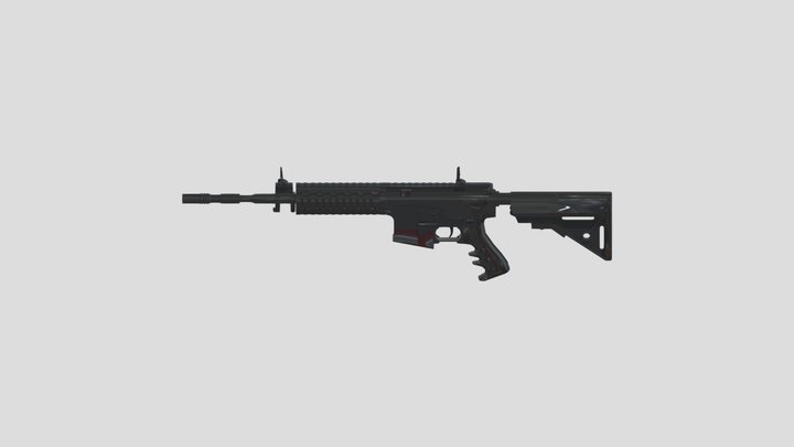 rifle1 3D Model