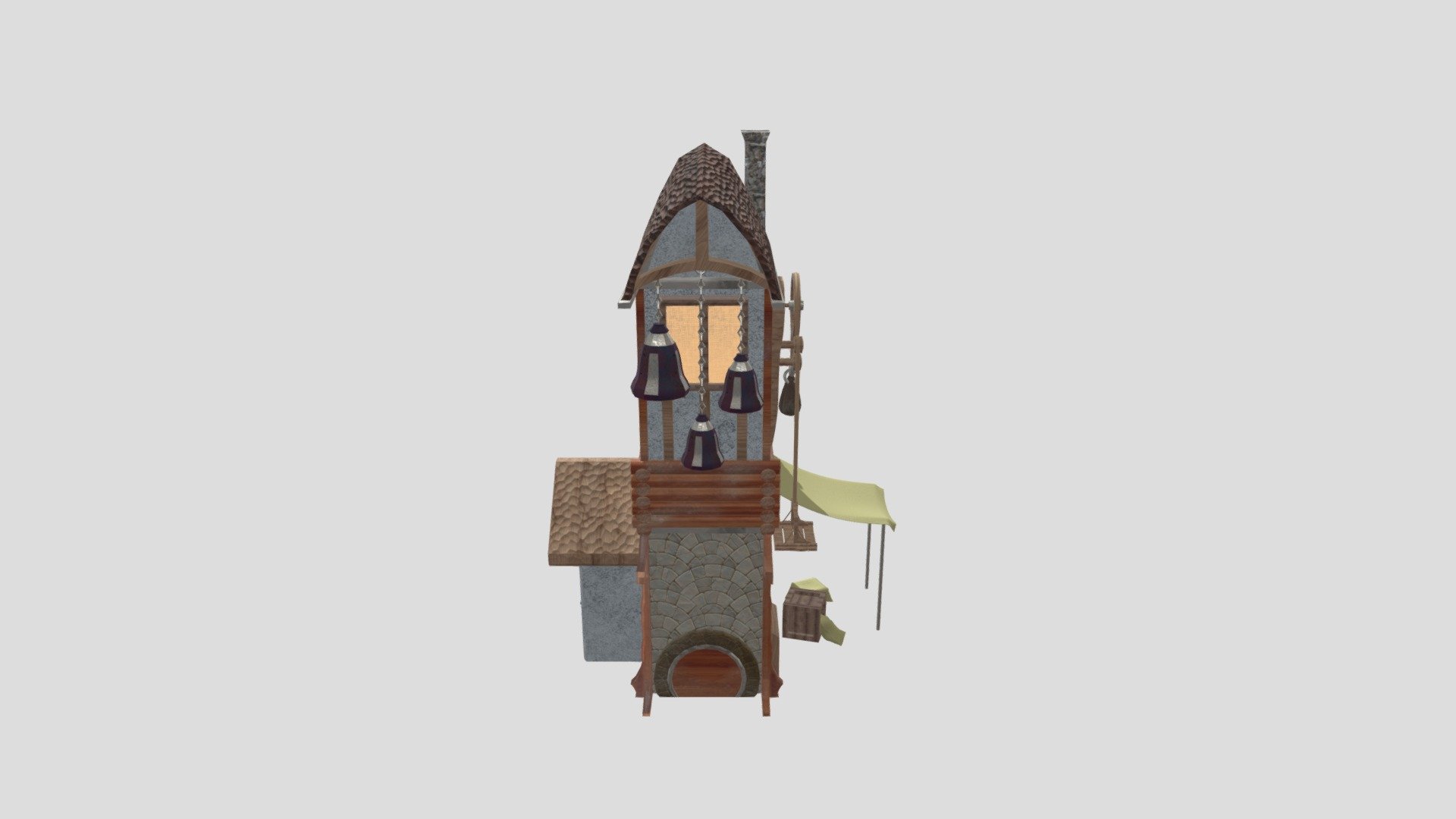 Lodge Final - 3D model by ericmargadonna [5cd1f04] - Sketchfab