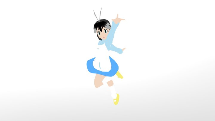 Arcade Gamer 3D Model
