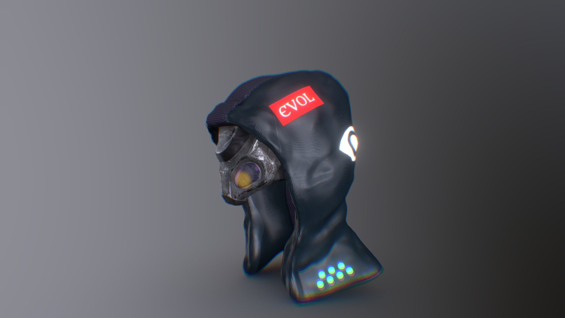Dystopian Hood/Faceplate [evol]