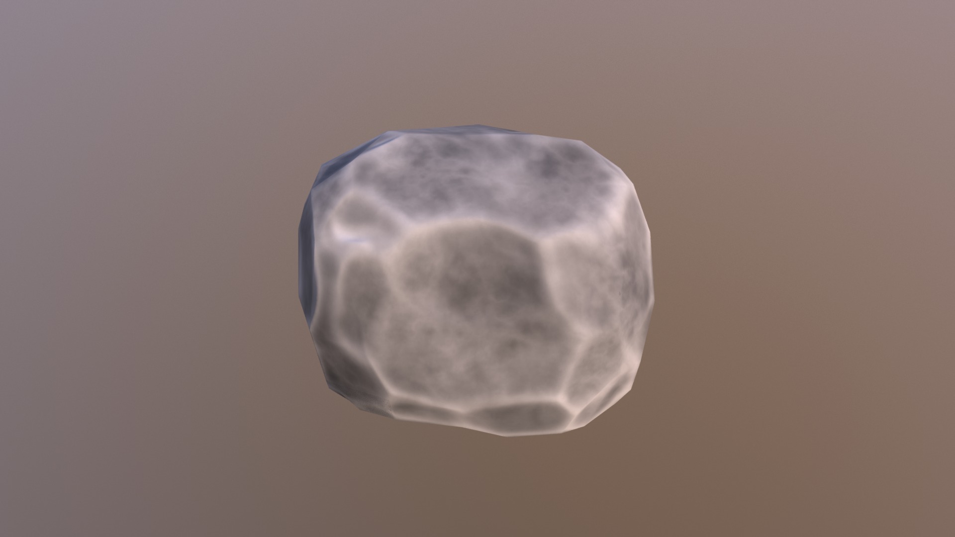 3D model Rock 6 Game Ready Low Poly - This is a 3D model of the Rock 6 Game Ready Low Poly. The 3D model is about a close up of the moon.