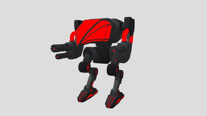 Miniguns 3D models - Sketchfab