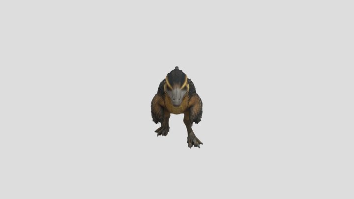Velociraptor 3D Model