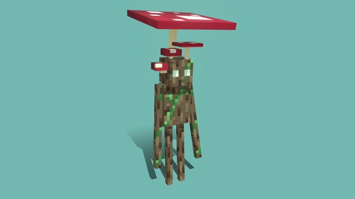 (MINECRAFT) Endershroom 3D Model