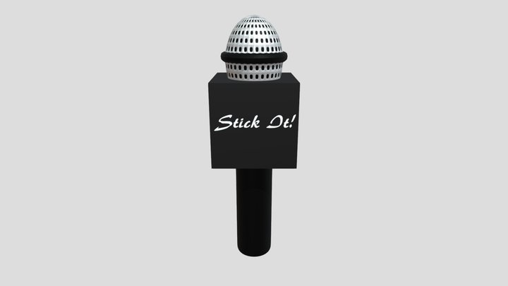 Microphone 3D Model