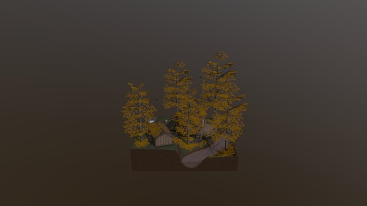 Diorama WIP 3D Model