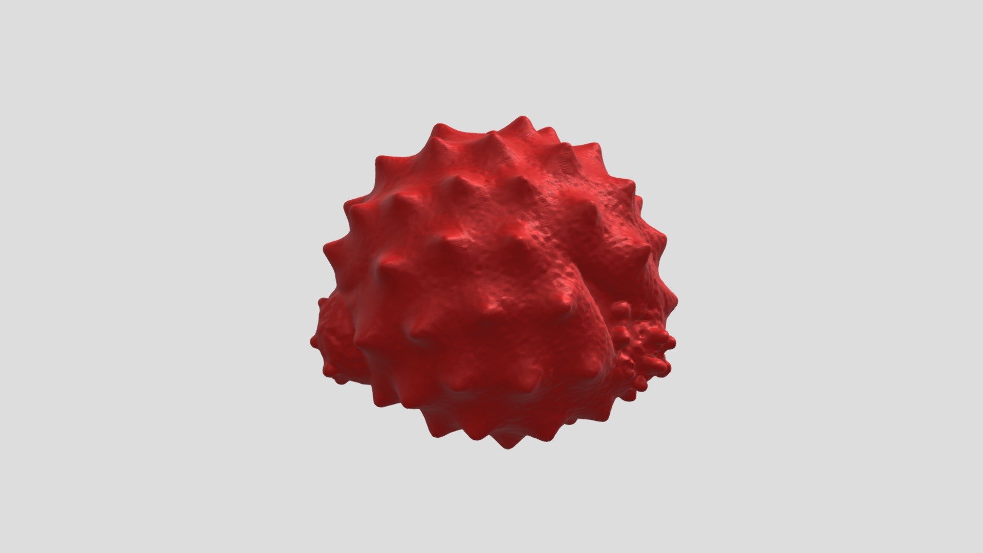 Common thistle (Cirsium vulgare) pollen - 3D model by Cardiff ...