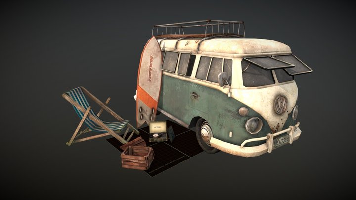 DAE 5 Finished Props - By The Ocean 3D Model