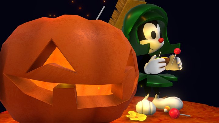 Dot is Marvin! 3D Model