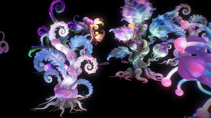 Alien Plants kit – Modèle 3D gratuit STL