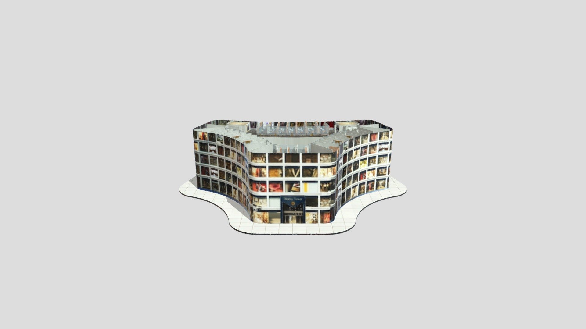 Dinero Commerco Floor E — Sketchfab embed 3D viewer