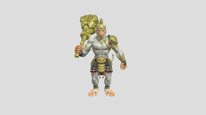 Mahavira_hanuman 3D Model