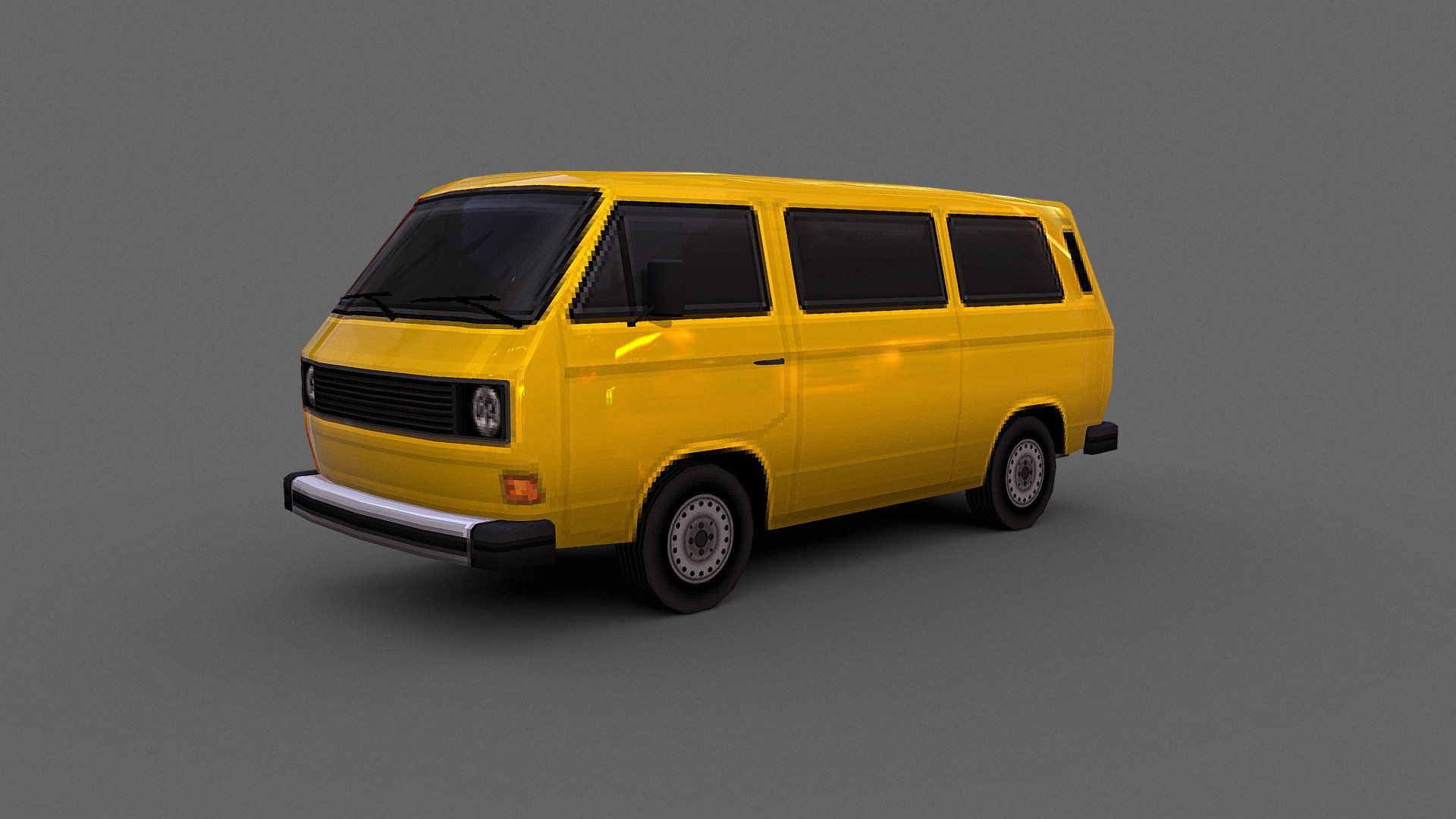 PSX Volkswagen Transporter T3 - 3D model by RYO (@ryosukeredsun ...