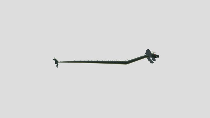 serpent 3D Model