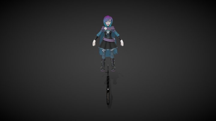 Ruby Rose (Darck) 3D Model