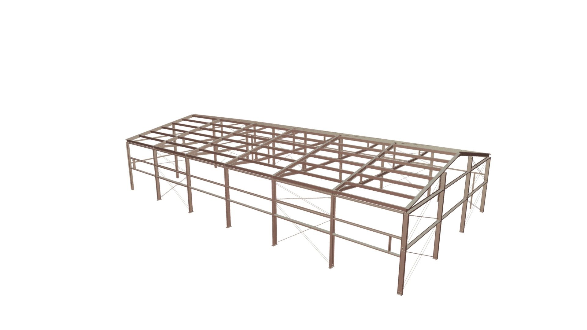 00154 Склад Warehouse - 3D model by EUROANGAR [5cd8b25] - Sketchfab