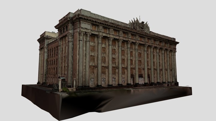 Kharkiv Regional State Administration 3D Model