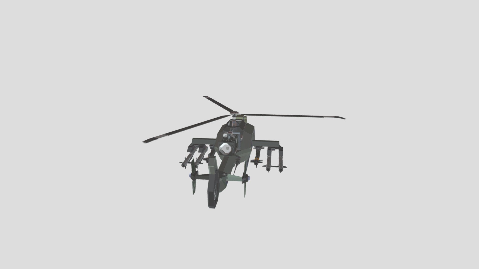 SA342 Gazelle Light Attack- Scout Helicopter