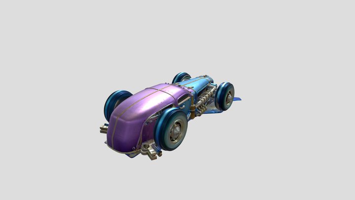 Street Rod 3D Model