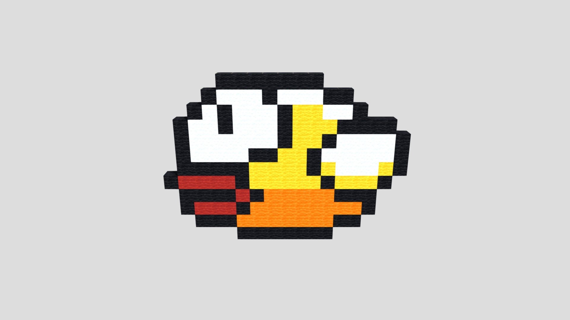 3D model (stl) Flappy Bird 3