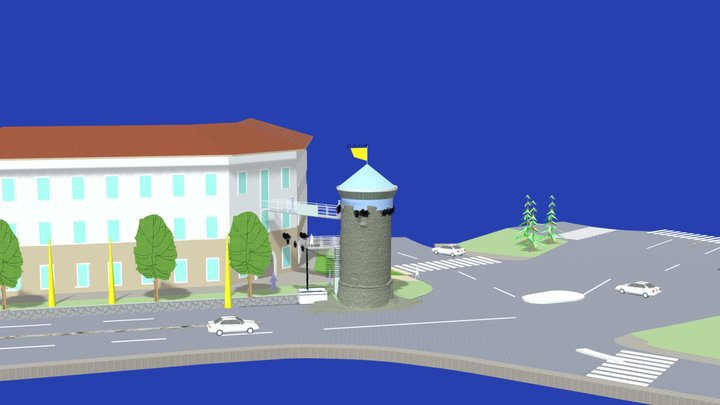 Torre Galgario3D3_ Cupola23_svaso 3D Model