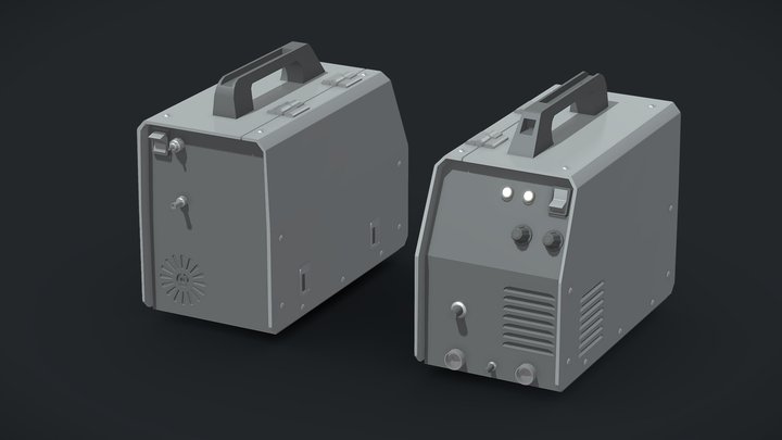FMB_Welding Machine_01 3D Model