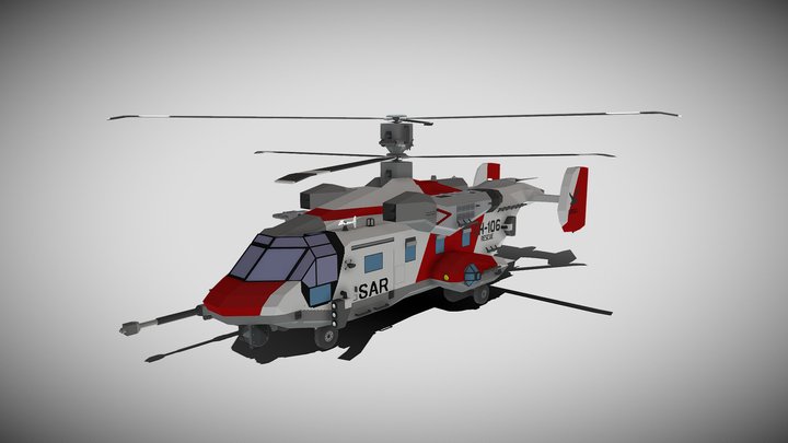CH-106 Seagull – Free 3D Model STL