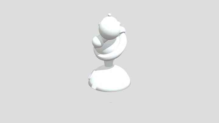 Spacehouse Of Mickey Mouse 3D Model