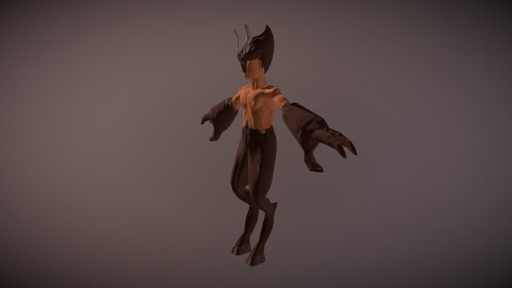 Pan - Mythological Creature KNB217 n10206230 3D Model