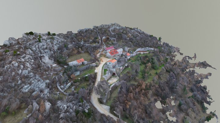 Mountain Village: Milovci - Bristovac 3D Model