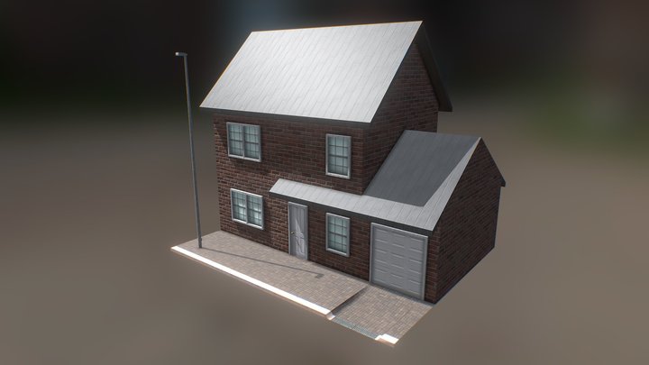 Modular House 3D Model